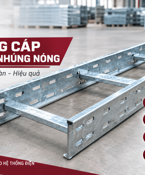 Khay cáp sơn tĩnh điện