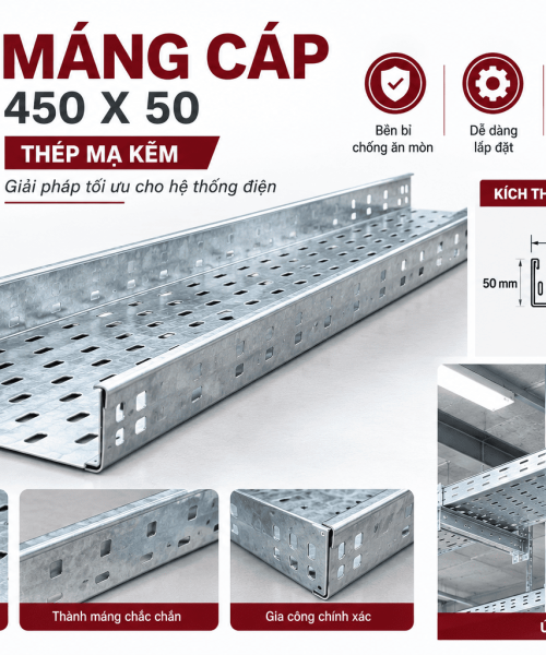 Máng cáp 450×50