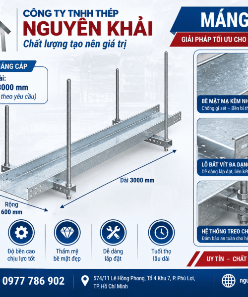 Giá đỡ máng cáp