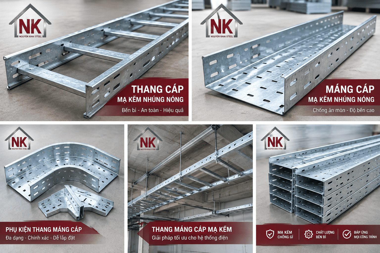 Ứng Dụng  Máng Cáp 100x500 Trong Công Nghiệp